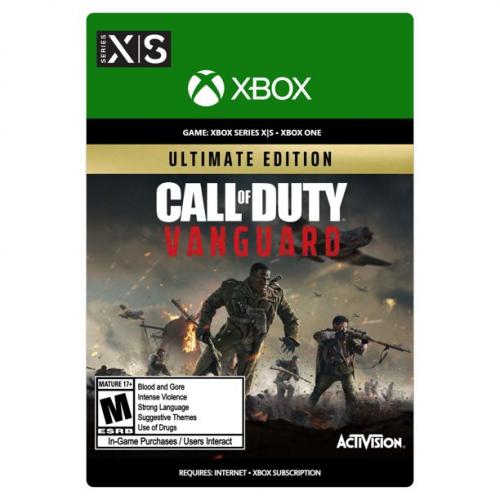 Call of Duty: Vanguard Ultimate Edition (Digital Download) - For Xbox One, Xbox Series S, Xbox Series X - Strategy & Shooter Game - Rated M (Mature)