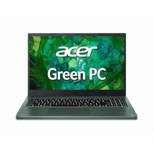Acer Aspire Vero AV15-53P AV15-53P-77V9 15.6" Notebook - Full HD - Intel Core i7 13th Gen i7-1355U - 16 GB - 512 GB SSD - Cypress Green
