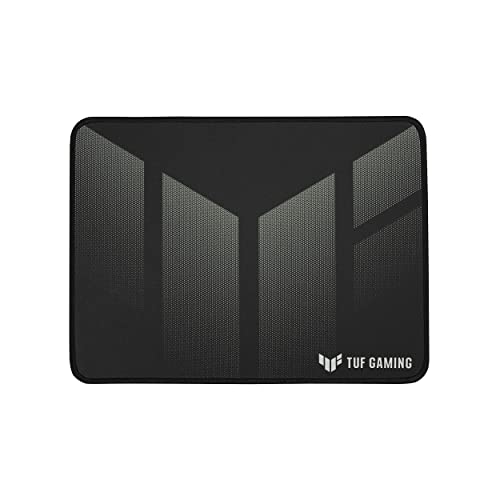ASUS TUF Gaming P1 Portable Gaming Mouse Pad - Optimized Cloth Surface - Nano-Coated, Water-Resistant - Durable Anti-fray Stitching - Non-Slip Rubber Base