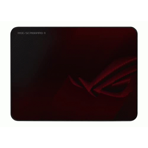 ASUS ROG Scabbard II Gaming Mouse Pad - Protective Nano Coating Surface Repels Water-Oil-Dust - Anti-Fray Flat Stitched Edges - Non-Slip Rubber Base - Optimized Surface for Smooth Glide and Comfort