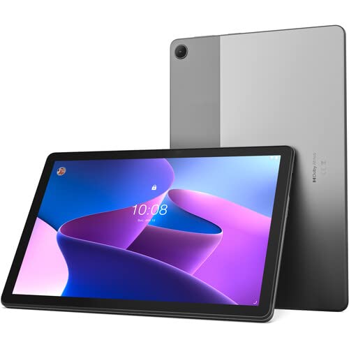 Lenovo Tab M10 Plus Gen 3 10.6" IPS Tablet 64GB, MediaTek Helio G80, 4GB RAM, Android 12, Storm Gray - 10.6" 2K Display - In-Plane Swithcing Technology - MediaTek Helio G80 - 64 GB SSD - Android 12