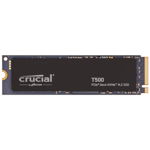 Crucial 500 GB Solid State Drive - M.2 Internal - PCI Express NVMe (PCI Express NVMe 4.0)