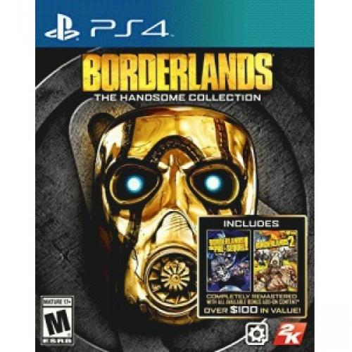 Borderlands: The Handsome Collection PS4 - For Playstation 4 - ESRB Rated M (Mature 17+) - Role play/ Shooter game - Online play - Split screen co-op