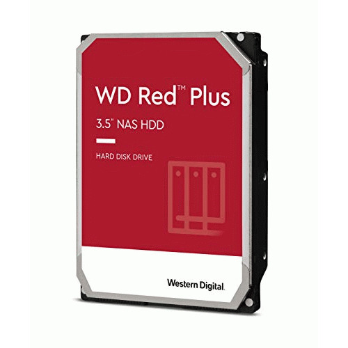 WD Red Plus WD30EFPX 3 TB Hard Drive - 3.5" Internal - SATA (SATA/600) - Conventional Magnetic Recording (CMR) Method