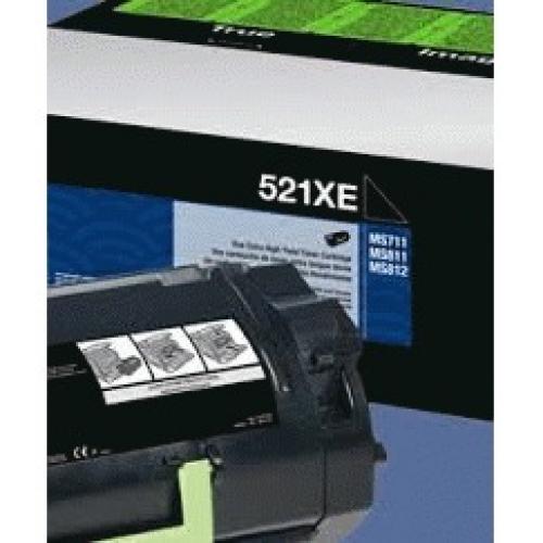 Lexmark Remanufactured Toner Cartridge - Black