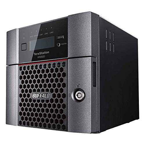 Buffalo TeraStation 5220DN 8TB SAN/NAS Storage System - Intel Atom C3338 Dual-core (2 Core) 1.50 GHz - 2 x HDD Supported - 8 TB Supported HDD Capacity - Windows Server - Included RAID iSCSI