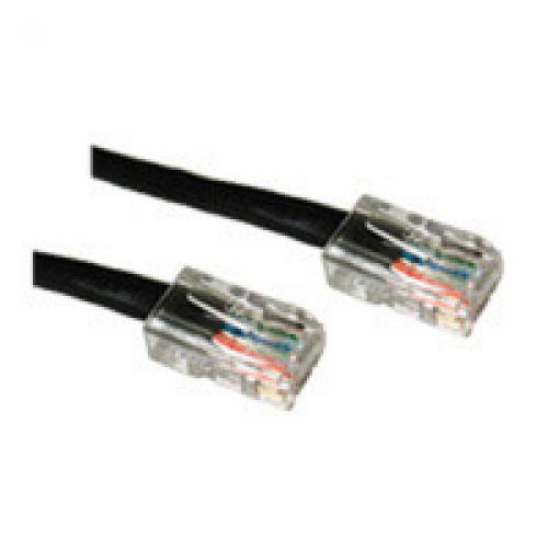 C2G/Cables to Go 22677 Cat5E Non-Booted Unshielded (UTP) Network Patch Cable, Black (3 Feet/0.91 Meters)