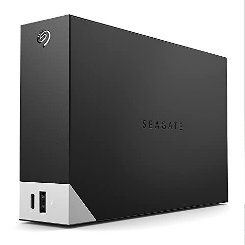 Seagate One Touch STLC4000400 4 TB Hard Drive - 3.5" External - SATA (SATA/600) - Black