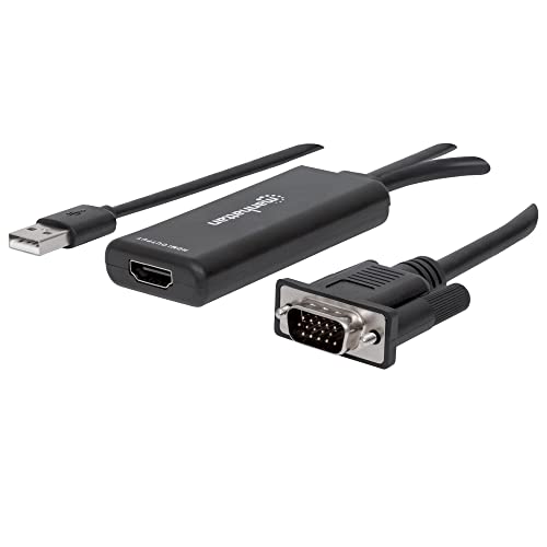 Manhattan VGA & USB to HDMI Converter 152426