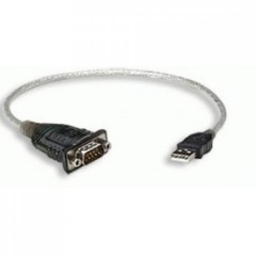 MANHATTAN USB to Serial Converter Connects One Serial Device to A USB Port (205146)