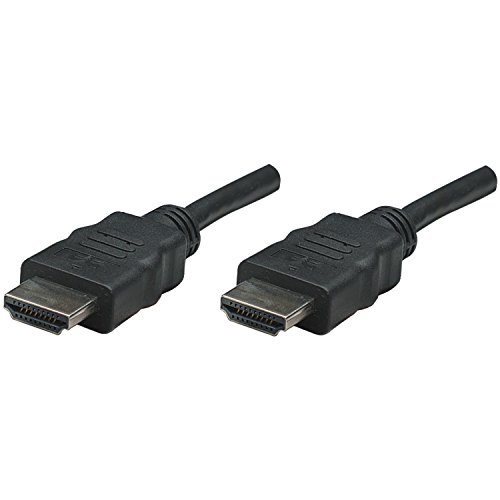 Manhattan 306133 5-Meter, Male - Male, High Speed HDMI Cable, Black