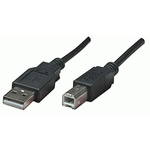 Manhattan Hi-Speed USB 2.0 Cable A-B M/M 5m Black