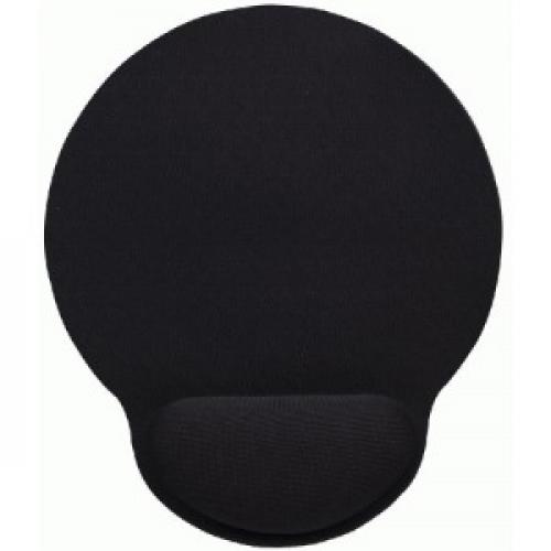 Manhattan Small Gel Mouse Pad - with Soft Wrist Support, Non-Slip Base, Ergonomic Design - for Laptop, Computer, PC Mouse - Lifetime Mfg Warranty - Black, 434362