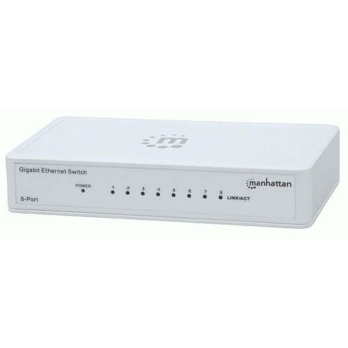 Manhattan 8-Port Gigabit Ethernet Switch (560705)