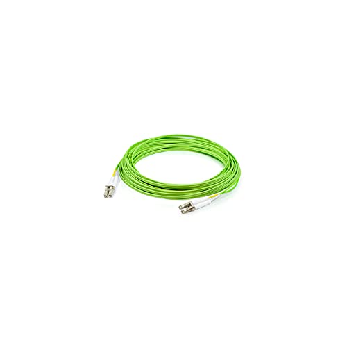 AddOn 2m LC (Male) to LC (Male) Lime Green OM5 Duplex Fiber OFNR (Riser-Rated) Patch Cable