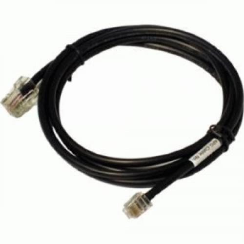 APG Printer Interface Cable | CD-101B | Cable for Cash Drawer to Printer Connection | 1 x RJ-12 Male - 1 x RJ-45 Male | Connects to EPSON and Star Printers